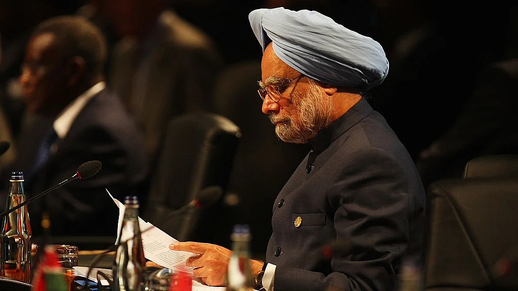 तस्वीर 2009 की है जब डॉ मनमोहन सिंह ने CHOGM में हिस्सा लिया था (फोटो- Getty Images)