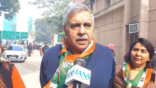 संदीप दीक्षित नई दिल्ली विधानसभा के नागर‍िकों से मिले