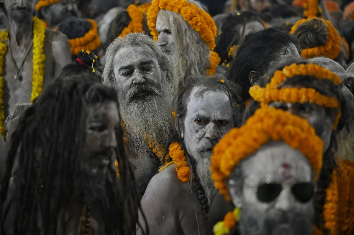 महाकुंभ: अमृत स्नान के दौरान नागा साधुओं का अद्भुत प्रदर्शन श्रद्धालुओं के लिए बना आकर्षण का केंद्र, देखें तस्वीरें