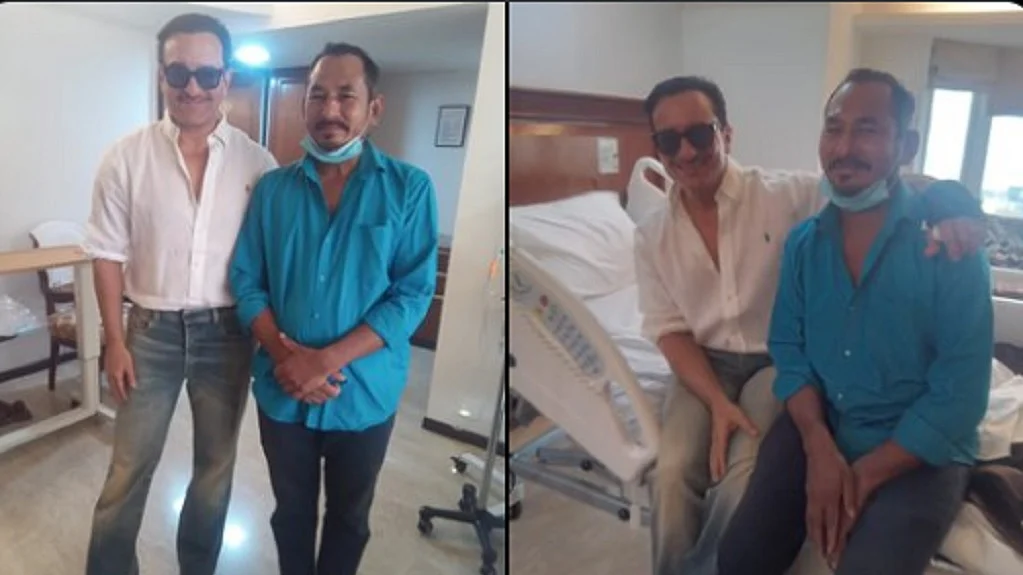 सैफ ने घायल हालत में अस्पताल पहुंचाने वाले ऑटो चालक से की मुलाकात, जताया आभार, किया ये बड़ा वादा