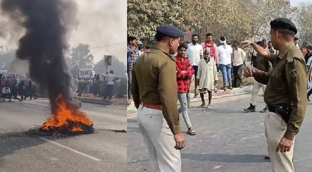 बिहार के सासाराम में छात्र की गोली मारकर हत्या, आक्रोशित लोगों ने हाईवे जाम कर की आगजनी