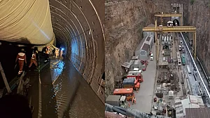 तेलंगाना सुरंग हादसा: बचावकर्मी दुर्घटना स्थान तक पहुंचने में रहे कामयाब, लेकिन फंसे मजदूरों का नहीं लगा पता