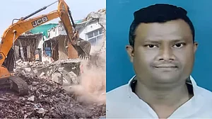 नागपुर हिंसा के मुख्य आरोपी फहीम खान के घर पर चला बुलडोजर, आरोपी की पत्नी के नाम पर दर्ज है घर