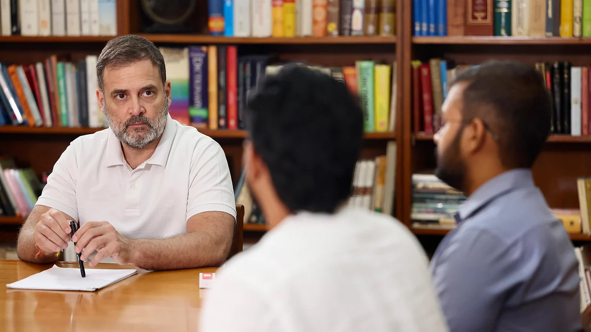 राहुल गांधी ने केरल के चिकित्सकों के एक प्रतिनिधिमंडल से मुलाकात की।