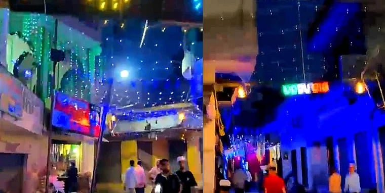 ईद पर सजा मीरानपुर का बाजार