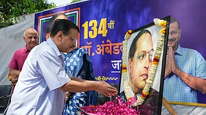 'BJP आंबेडकर के सामने ‘मजबूरी में’ झुकती है, लेकिन उनके आदर्शों को बरकरार रखने में रही विफल', केजरीवाल का हमला