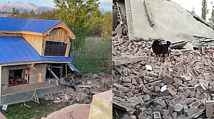 जम्मू-कश्मीर: 10 आतंकवादियों के घर ध्वस्त, कुपवाड़ा में बंदूकधारियों की गोली से घायल व्यक्ति की मौत