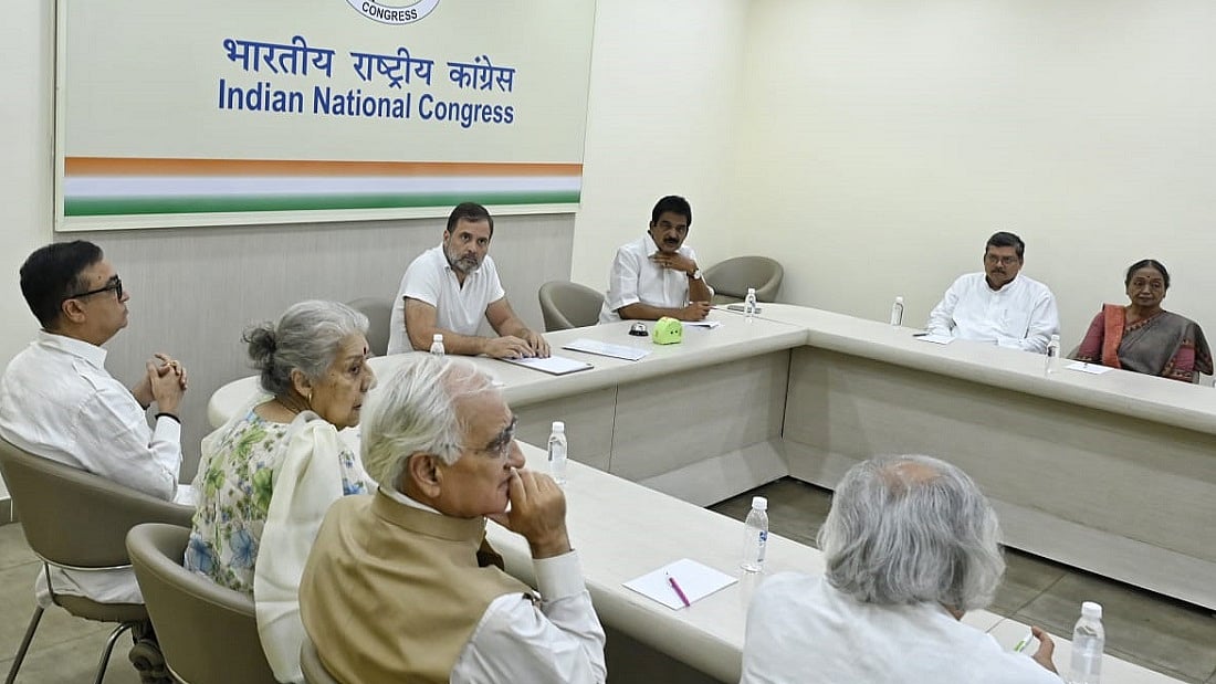 कांग्रेस पूरे देश में ‘जयहिंद’ सभाओं का आयोजन करेगी (फोटोः विपिन)