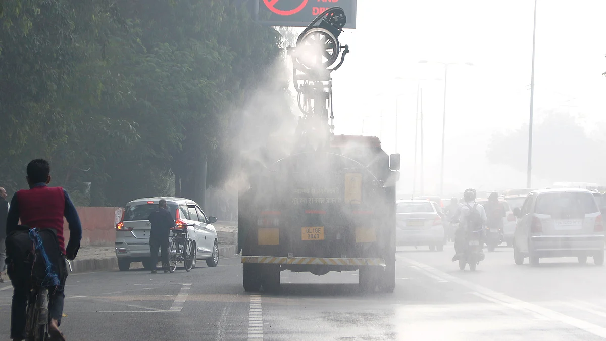 वायु प्रदूषण से राजधानी दिल्ली का बुरा हाल 