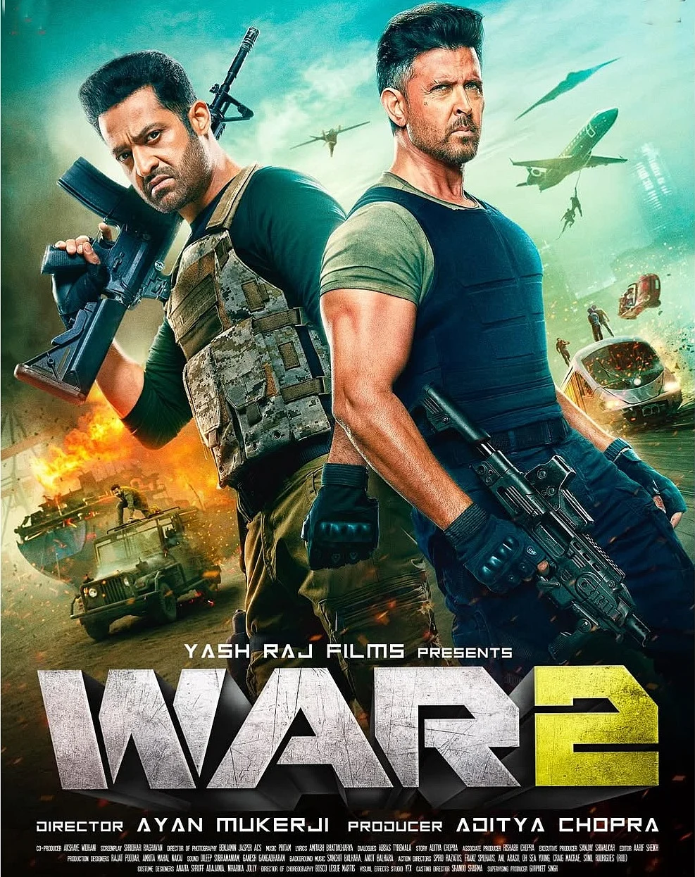 फिल्म वार2 का पोस्टर