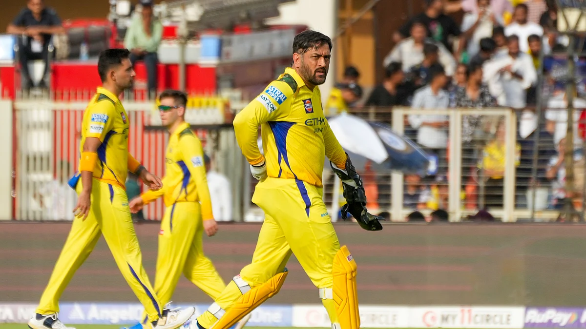 चेन्नई सुपर किंग्स (सीएसके) के दिग्गज एमएस धोनी 