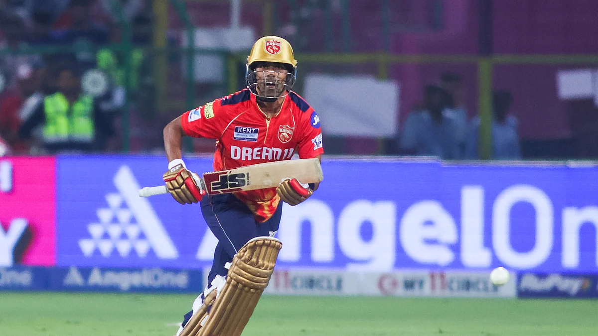 पंजाब किंग्स के बल्लेबाज शशांक सिंह 