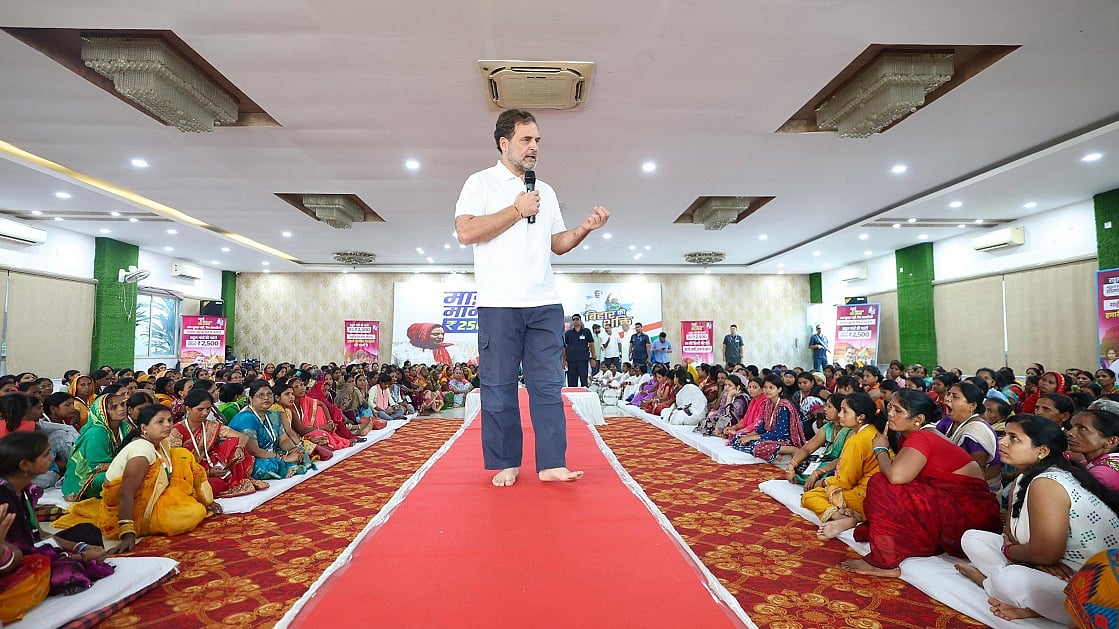 राहुल गांधी का बिहार की महिलाओं से वादा- ‘माई-बहिन मान योजना’ से हर महीने 2,500 रुपये देंगे