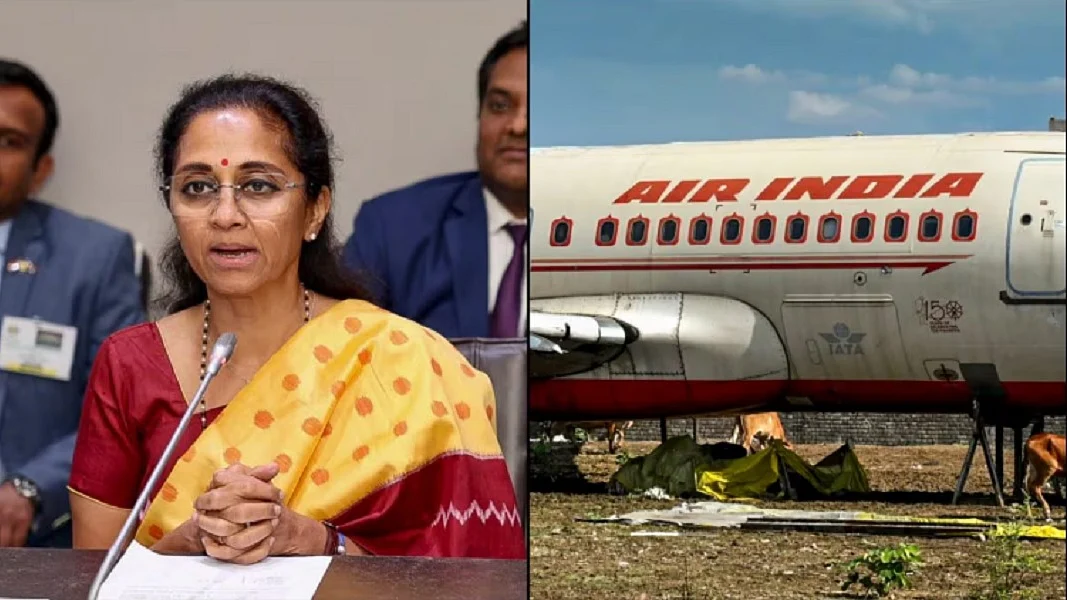 एयर इंडिया की फ्लाइट में देरी पर भड़कीं सुप्रिया सुले, कहा- बहुत खराब सर्विस, जवाबदेही तय होनी चाहिए