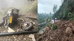 हिमाचल प्रदेश में भारी बारिश से तबाही, कई जगहों पर भूस्खलन, ऑरेंज अलर्ट जारी