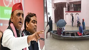 प्रयागराज में जलभराव को लेकर अखिलेश का BJP पर निशाना, बोले- घोटालों की पोल खोल रहा भ्रष्टाचार का गंदा पानी!