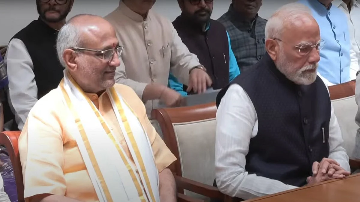 उपराष्ट्रपति चुनाव: NDA उम्मीदवार सी.पी. राधाकृष्णन ने भरा नामांकन, पीएम मोदी बने मुख्य प्रस्तावक
