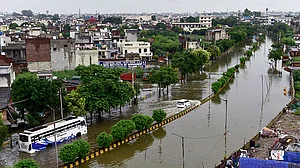 पंजाब में बाढ़ से हालात और बिगड़े, 23 जिले बाढ़ की चपेट में, 1200 से अधिक गांव जलमग्न
