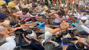 बिहार की राजधानी पटना में यूथ कांग्रेस का जोरदार प्रदर्शन, 'वोट चोरी' समेत कई मुद्दों को लेकर सरकार पर बोला हमला