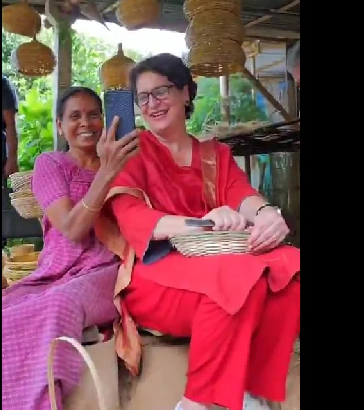 प्रियंका ने वायनाड की महिलाओं की मेहनत और कला को सराहा