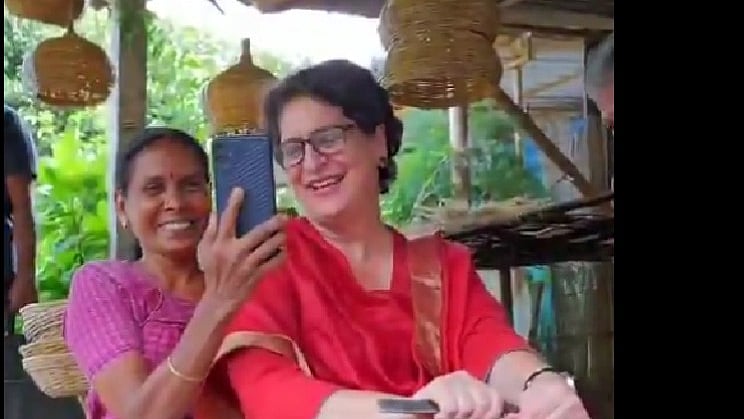 प्रियंका ने वायनाड की महिलाओं की मेहनत और कला को सराहा