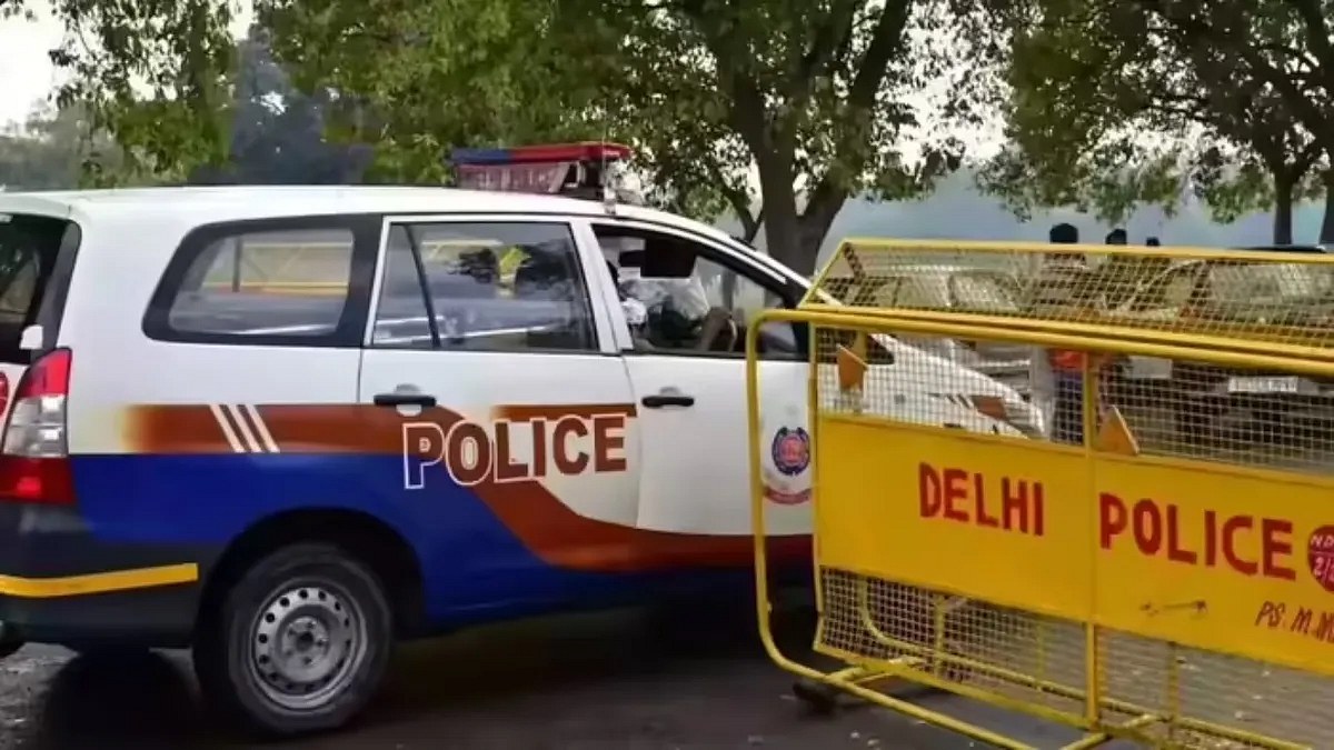 फाइल फोटो: दिल्ली पुलिस वैन