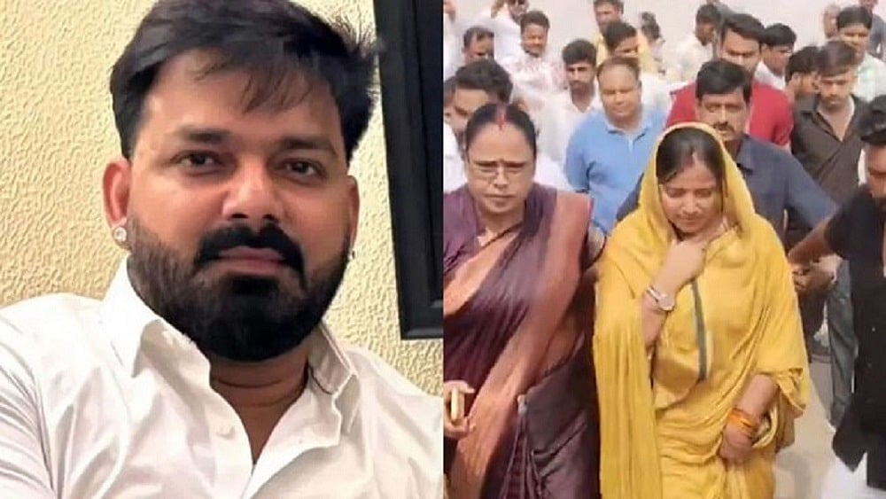 बिहार चुनावः पवन सिंह की पत्नी ज्योति सिंह ने काराकाट से निर्दलीय नामांकन किया, कैमरे के सामने फफक पड़ीं