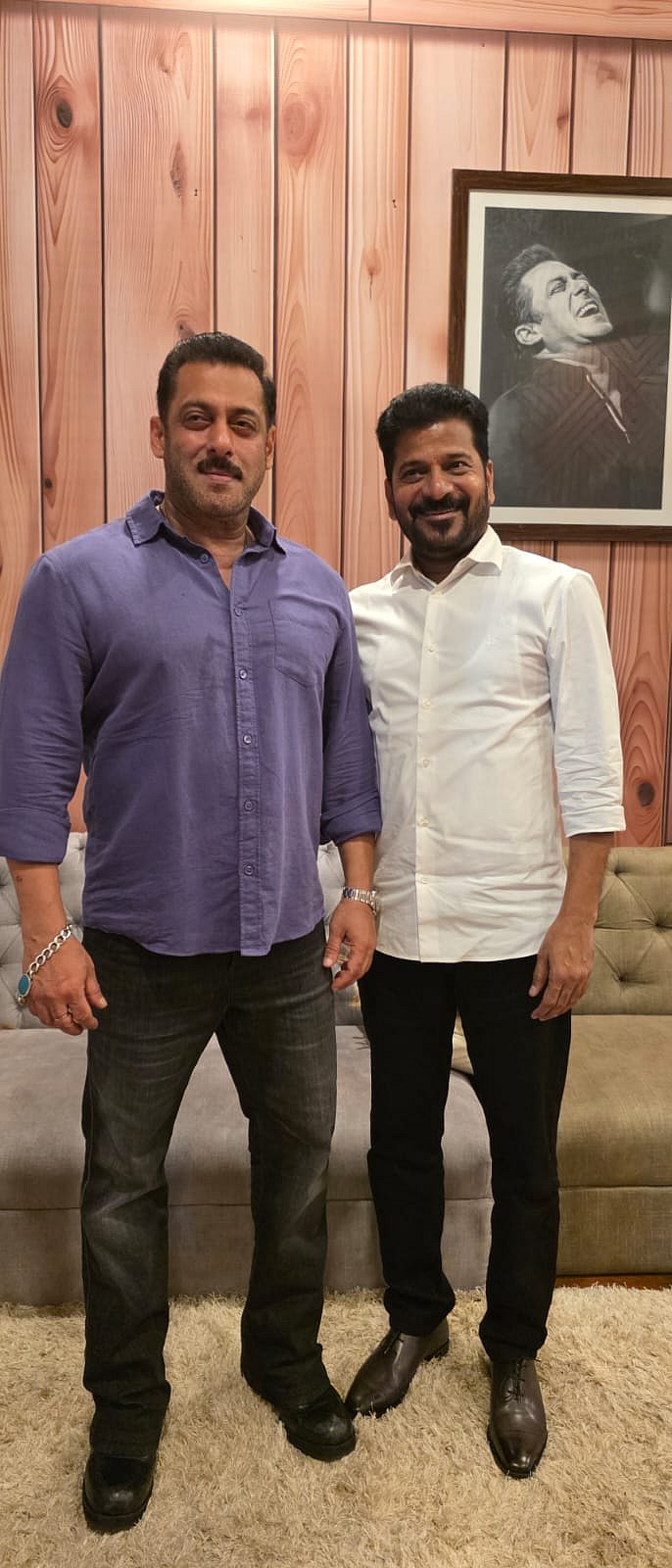 सलमान खान ने तेलंगाना की प्रगति को सराहा, मुख्यमंत्री ए. रेवंत रेड्डी से किया खास वादा