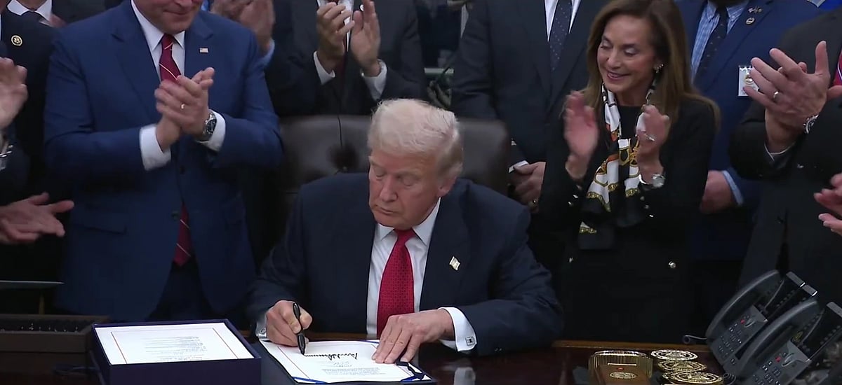 अमेरिका का अब तक का सबसे लंबा शटडाउन खत्म, ट्रंप ने बिल पर किया हस्ताक्षर