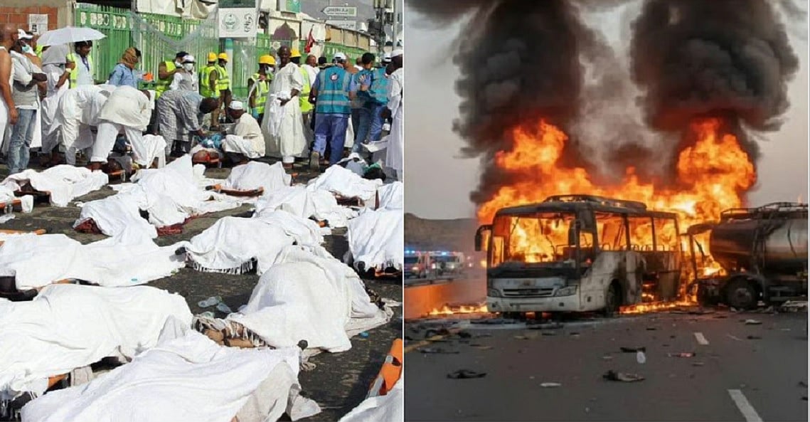 सऊदी बस हादसाः उमरा पर गए भारतीय परिवार की तीन पीढ़ियां खत्म, एक ही फैमिली के नौ बच्चों समेत 18 की मौत