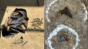 पंजाब में बड़ी आतंकी साजिश नाकाम, गोल्डी बराड़ के चार शार्पशूटर मुठभेड़ के बाद गिरफ्तार, सात पिस्तौल बरामद