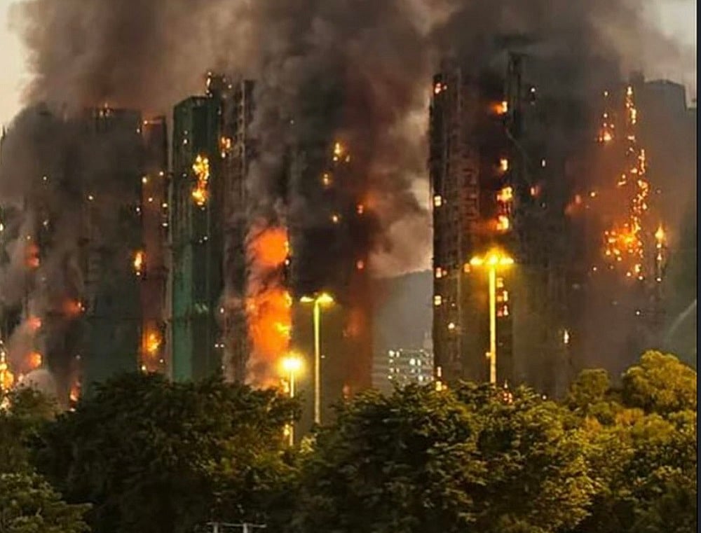 हांगकांग में बहुमंजिला इमारतों में लगी आग में मृतकों की संख्या 83 हुई, 280 से अधिक लापता