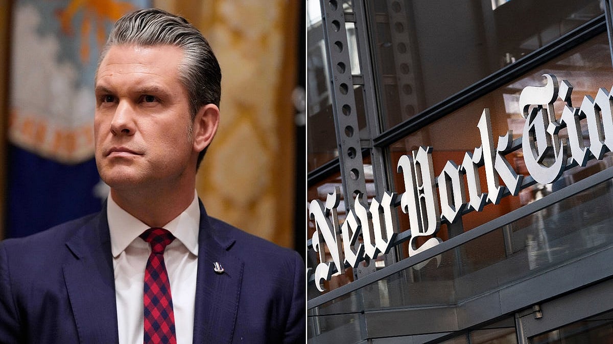 न्यूयॉर्क टाइम्स ने रक्षा मंत्री के मीडिया नियमों को लेकर पेंटागन के खिलाफ दायर किया मुकदमा