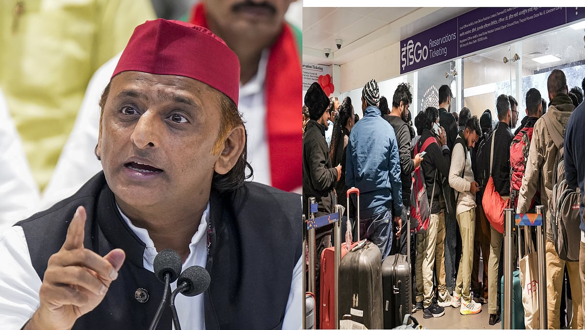 इंडिगो सकंट: अखिलेश यादव का BJP पर हमला, 'एयरलाइंस के सामने झुक गई सरकार, जनता की समस्या नहीं की दूर'