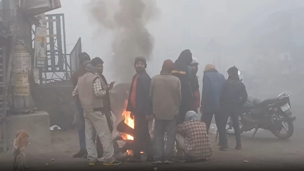 उत्तर प्रदेश में घने कोहरे और कड़ाके की ठंड का कहर