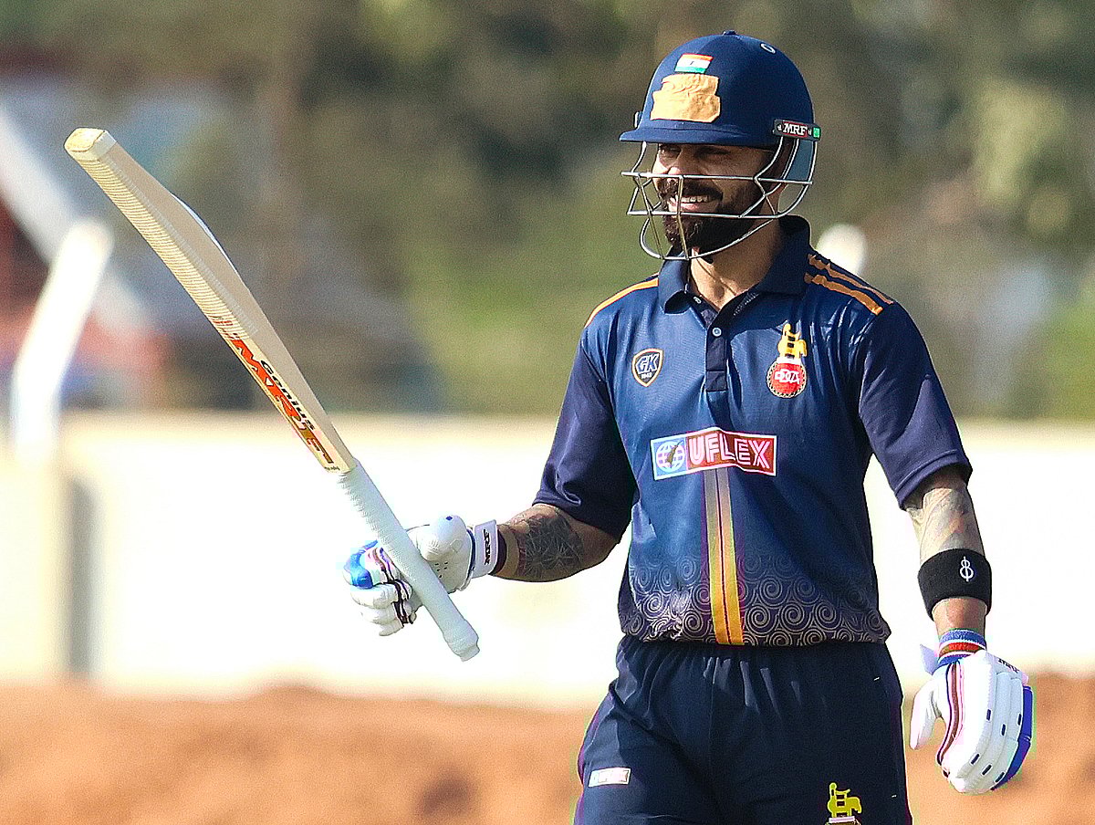 विराट कोहली ने विजय हजारे ट्रॉफी में  बनाया रिकॉर्ड