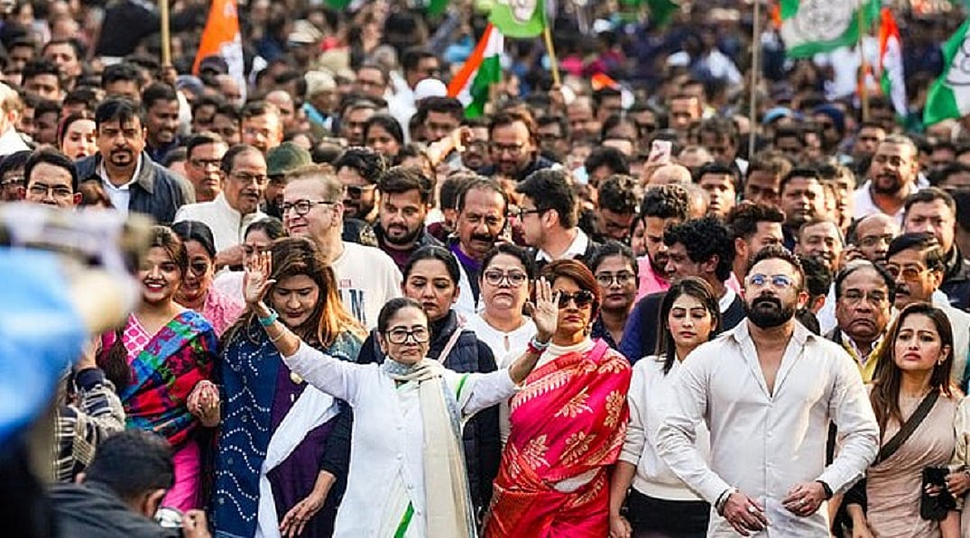 ममता ने कोलकाता में ED के खिलाफ मार्च निकाला, कहा- केंद्र में बीजेपी सरकार 2029 तक नहीं रहेगी