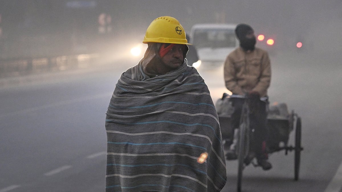 दिल्ली-एनसीआर में जहरीली हवा और शीतलहर का डबल अटैक