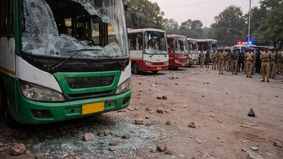 मध्य प्रदेश के उज्जैन में दो गुटों के बीच झड़प, भीड़ ने कई बसों में की आगजनी, दुकानों में तोड़फोड़ और पथराव