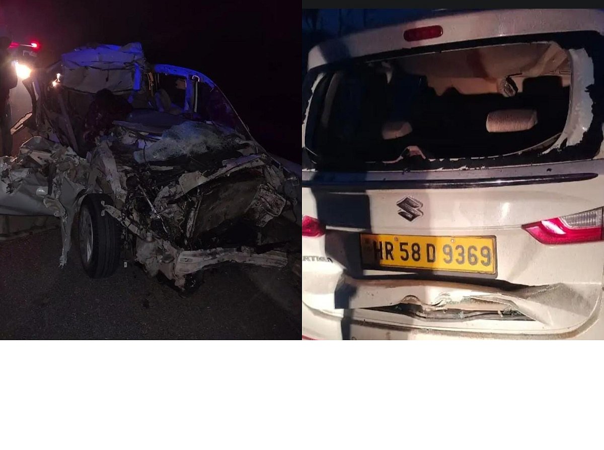 राजस्थान में सड़क हादसे में 4 श्रद्धालुओं की दर्दनाक मौत, उज्जैन के महाकाल मंदिर से लौट रहे थे घर