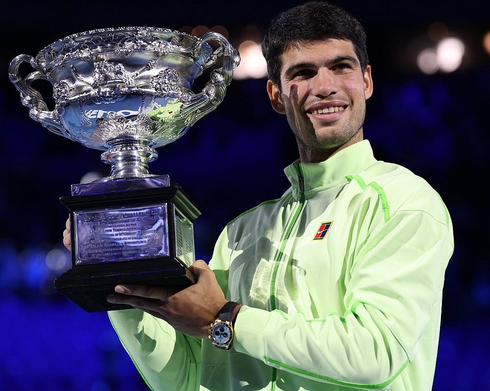 अल्कारेज ने रचा इतिहास, जोकोविच को हराकर करियर ग्रैंडस्लैम पूरा करने वाले सबसे युवा पुरुष खिलाड़ी बने