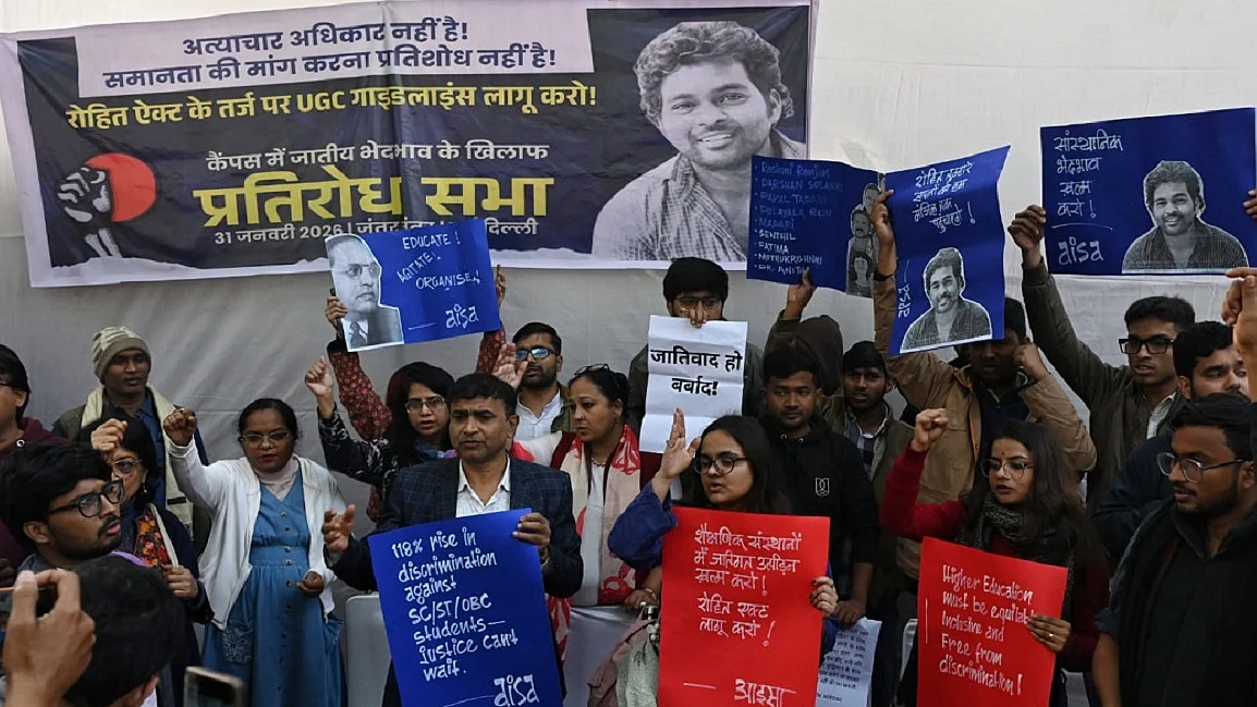 सामाजिक न्याय हासिल करने की लंबी यात्रा, बार-बार सामने आया बीजेपी का असली चेहरा (फोटोः विपिन)