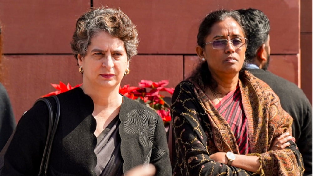 प्रियंका ने बिरला के दावे को बताया झूठ, कहा- पीएम सदन में आने की हिम्मत नहीं कर पाए, स्पीकर के पीछे छिप रहे हैं