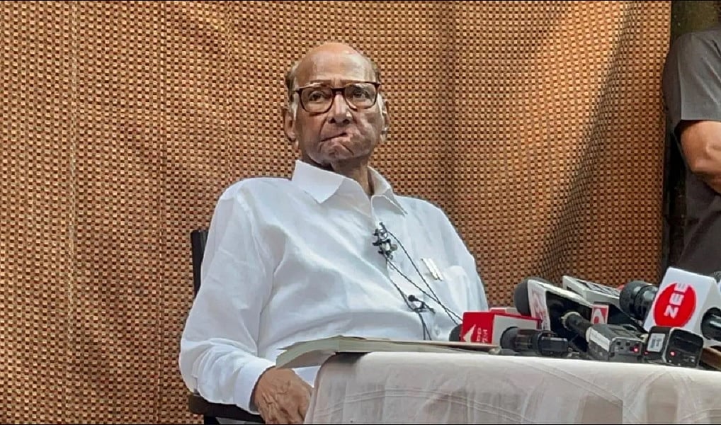 महाराष्ट्र के दिग्गज नेता शरद पवार की तबीयत बिगड़ी, पुणे के अस्पताल में कराया गया भर्ती