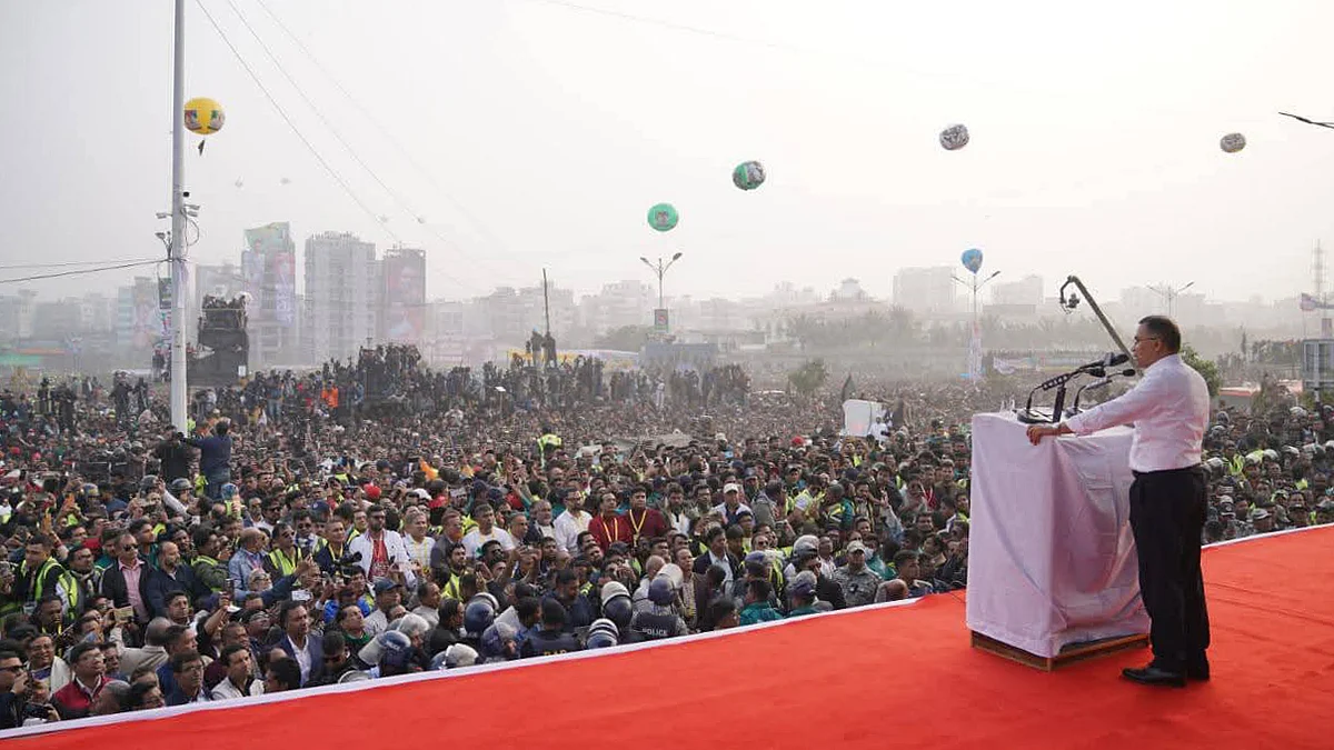 बांग्लादेश में शपथ ग्रहण समारोह को लेकर बड़ी तैयारी