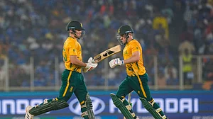 T20 World Cup: साउथ अफ्रीका की 'तिकड़ी' ने खेली तूफानी पारियां, भारत को 188 रन का टारगेट