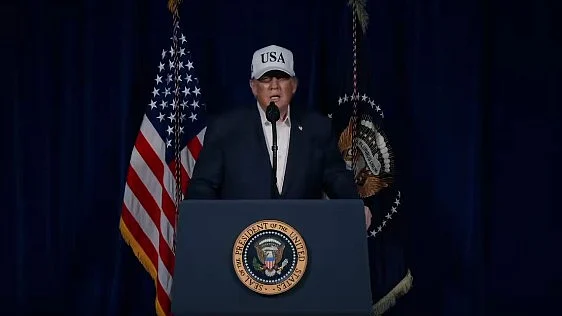 ट्रंप ने तेहरान पर हमले का मकसद 'सरकार गिराना' बताया