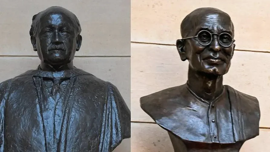 फरवरी में राष्ट्रपति भवन से लुटियन की प्रतिमा हटाकर राजाजी की प्रतिमा स्थापित कर दी गई