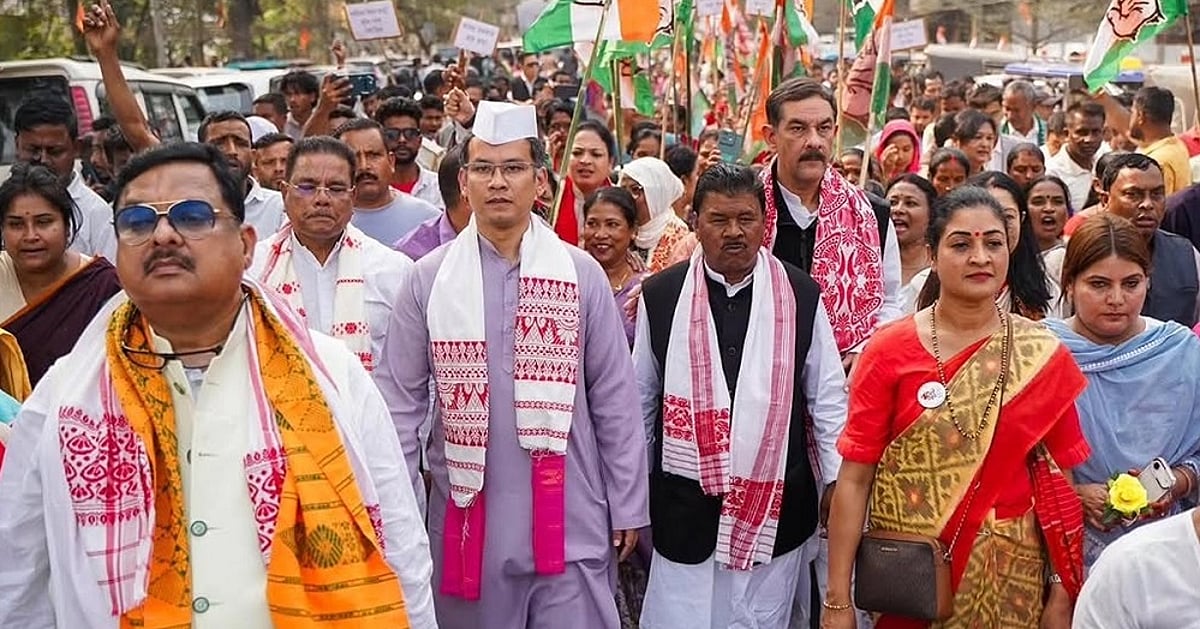 कांग्रेस ने असम चुनाव के लिए 42 उम्मीदवारों की पहली सूची जारी की, प्रदेश अध्यक्ष गौरव गोगोई जोरहाट से लड़ेंगे