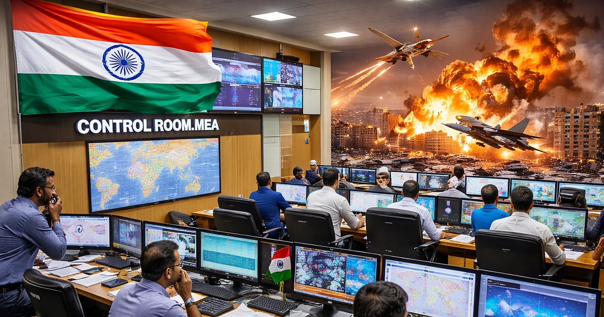 ईरान-इजरायल-अमेरिका जंग के बीच भारत अलर्ट, नागरिकों के लिए जारी हेल्पलाइन, जानें किस देश में कौन-सा नंबर